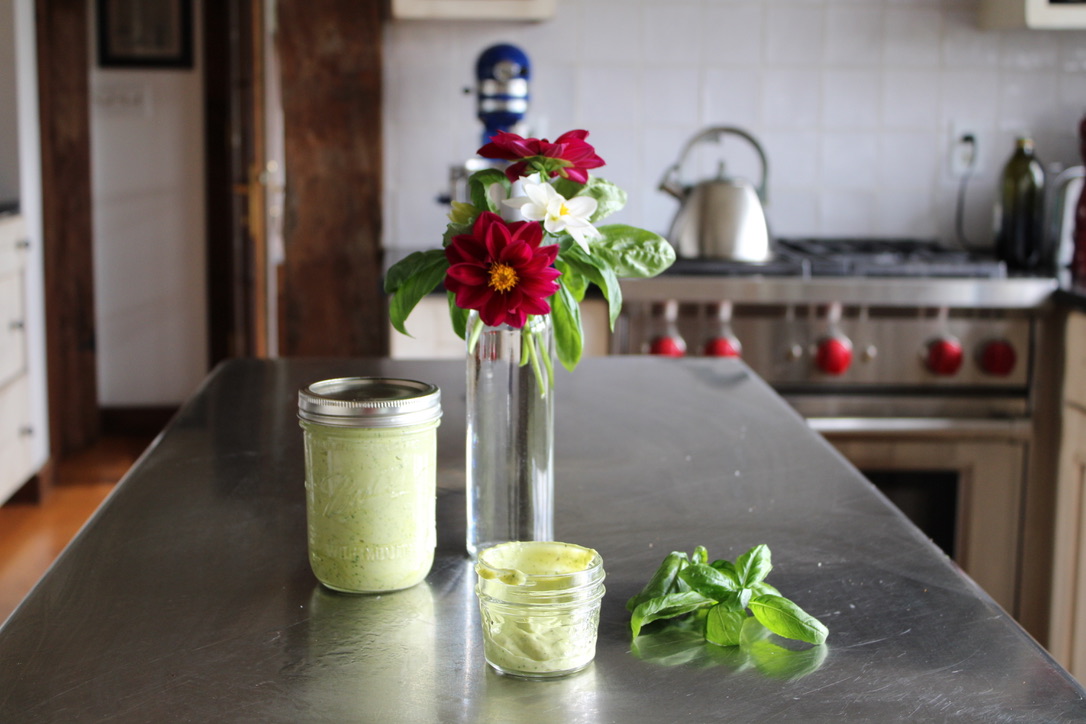 Basil Parmesan Mayonnaise • Every Day Dress by Rebecca Collins
